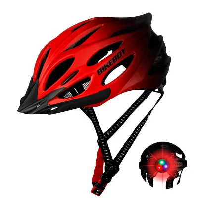 Сверхлегкий велосипедный шлем интегрально-литой велосипедный шлем DH MTB шоссейные велосипеды шлем велосипедный шлем Средний размер регулируется - Цвет: Gradient 3