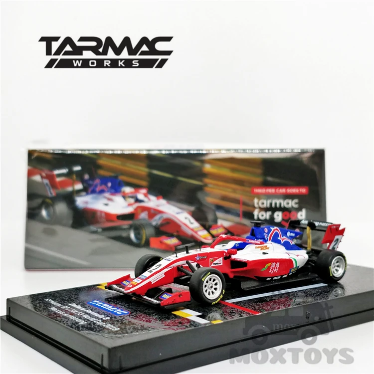 

Tarmac Works 1:64 Dallara Macau Grand Prix FIA F3 World Cup 2019 #2 Diecast Model Car