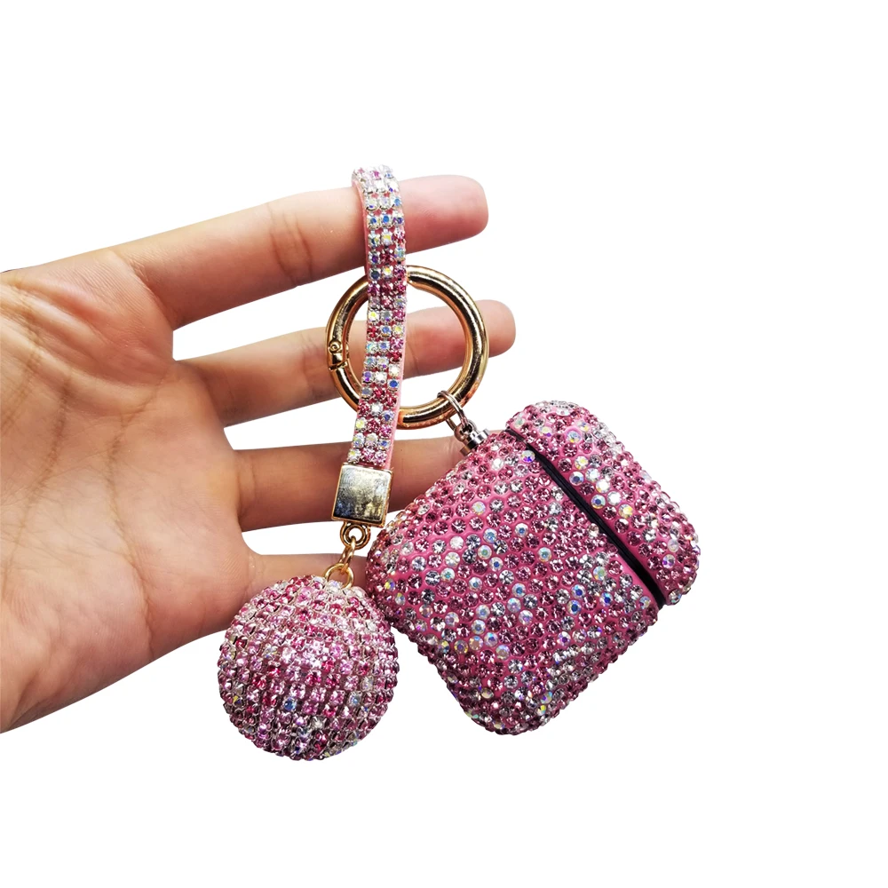 Роскошный декоративный чехол со стразами для Apple Airpods Pro аксессуар наушников