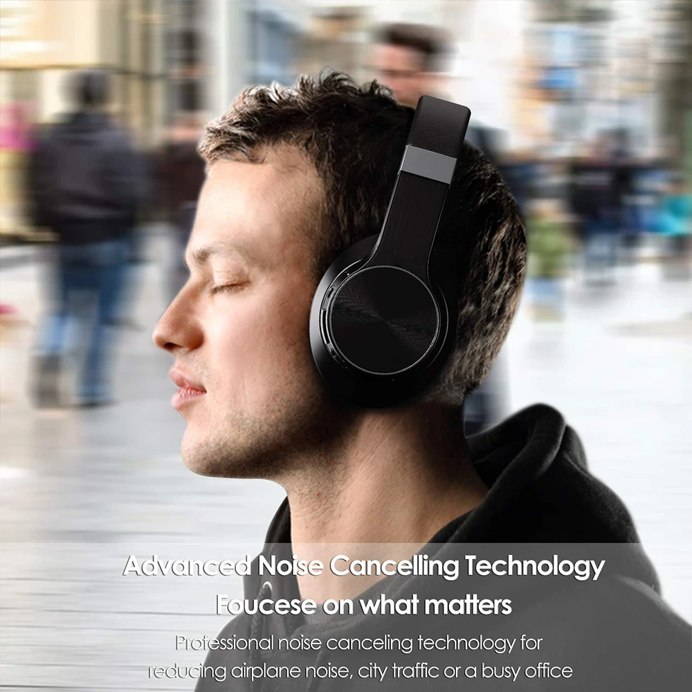 ANC активные шумоподавления bluetooth наушники над ухом V9D для xiaomi iphone huawei с Hi-Fi качество звука