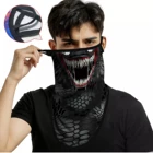 Маска-Бандана Venom Ear, Балаклава для велоспорта маска для лица, уличная Солнцезащитная защитные головные уборы, военный треугольный шарф в стиле милитари
