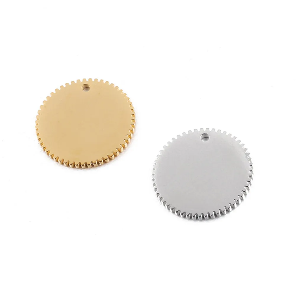 5 шт./лот нержавеющая сталь стимпанк круглая филигрань Шестерни Шарм Подвески для
