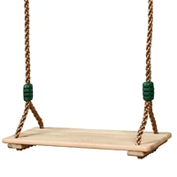 outdoor swing wooden swing outdoor indoor educational toys indoor fitness equipment for kid garden comfortable firm swing