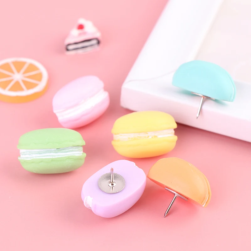 

Школьные и офисные принадлежности, милые декоративные кнопочные штанги в форме макарона