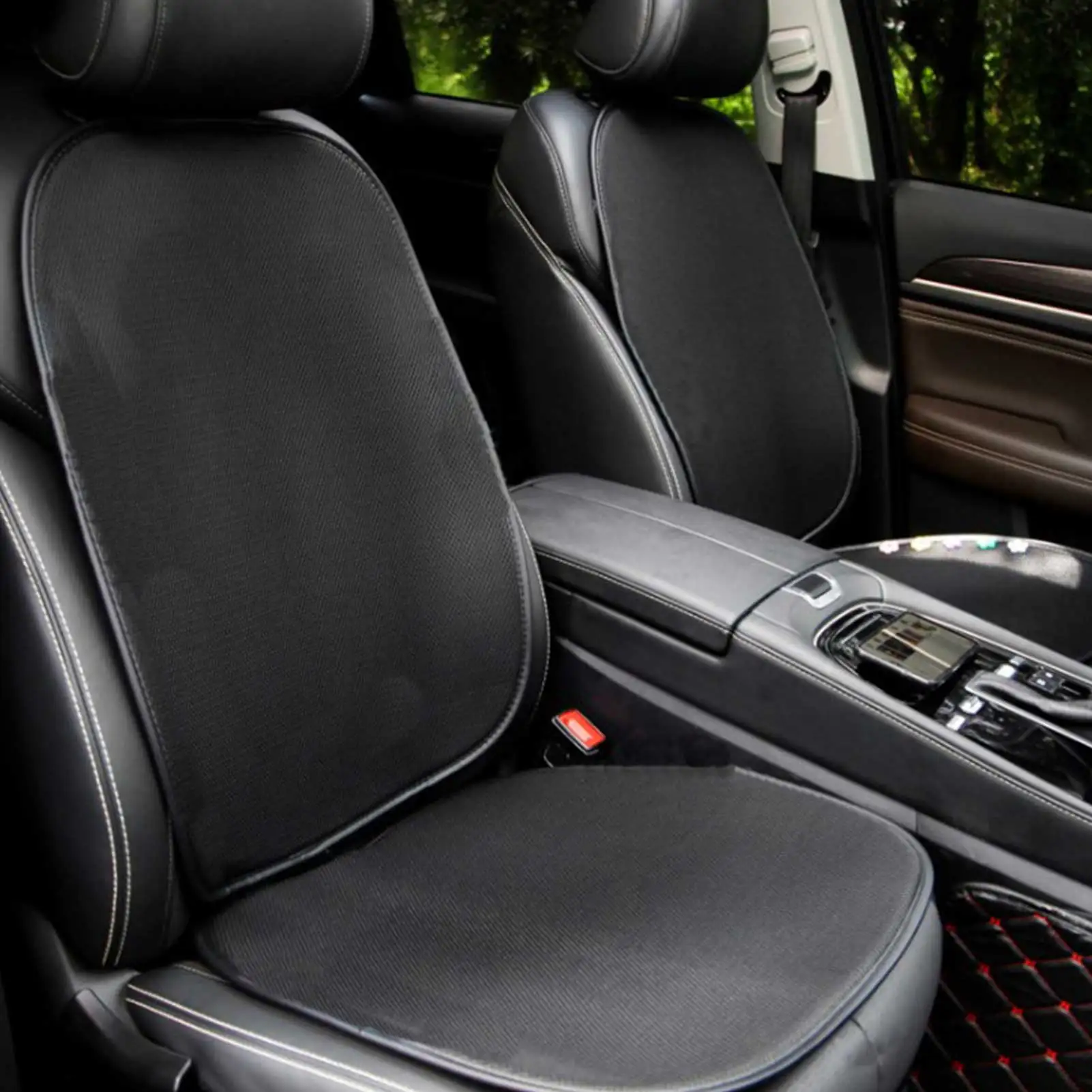 1 шт. летняя крутая шелковая Автомобильная подушка для сиденья Универсальная