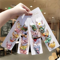 10 pieces of childrens headband does not hurt the hair apron girls tie their hair rubber band baby hair rope headdress