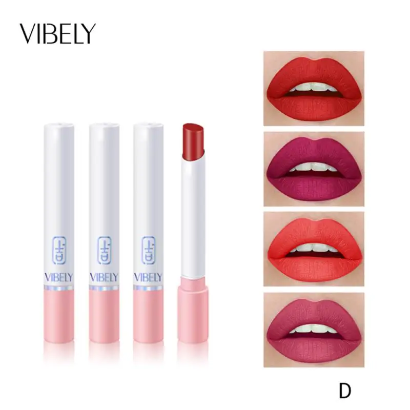 VIBELY набор матовых губ 4 цвета цветная сигарета тюбиков помады водостойкая