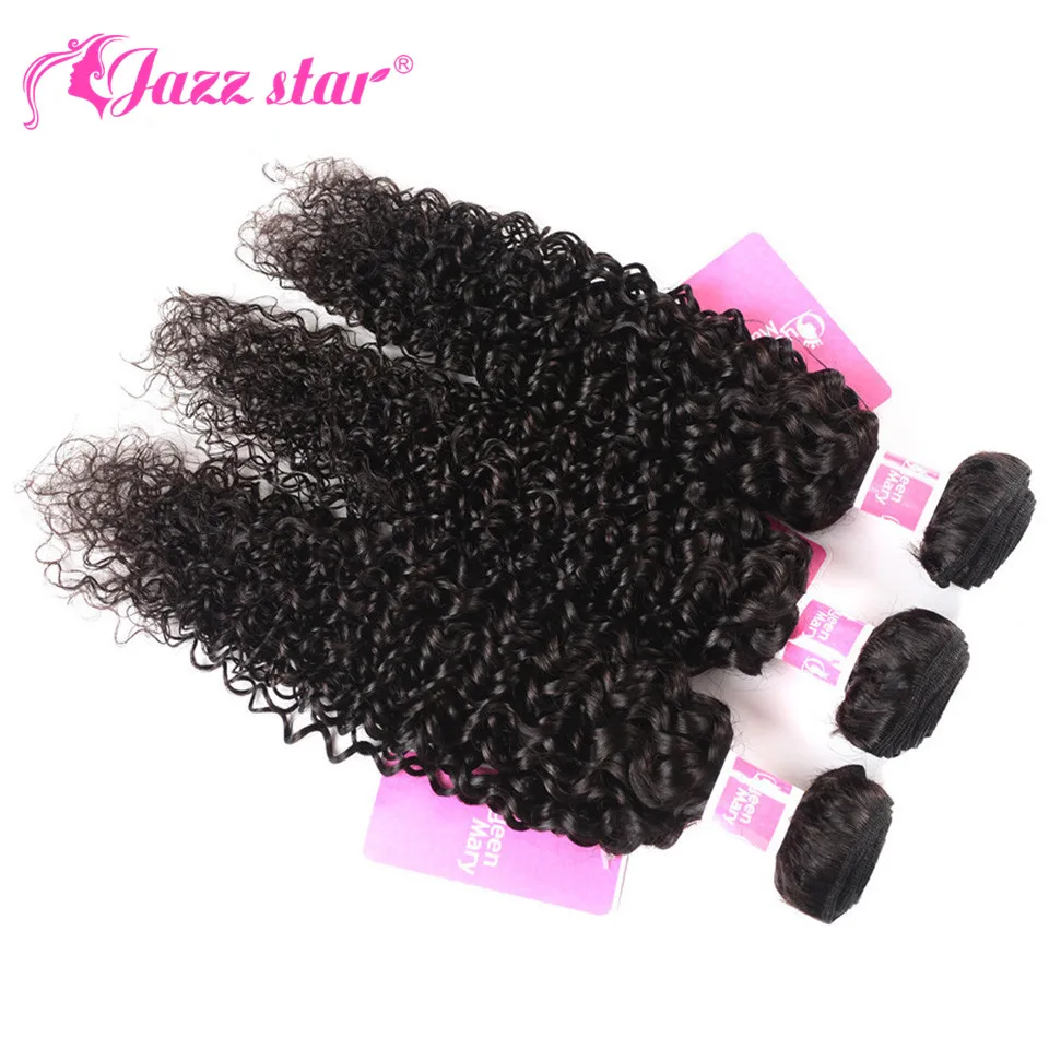 Перуанские курчавые вьющиеся пучки 100% искусственных пупряди Ков 3/4 шт./партия