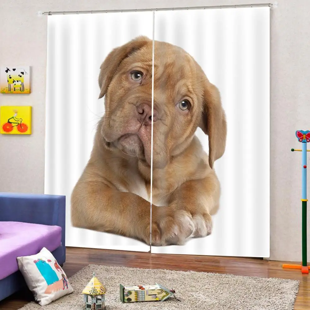 

kids curtains 3D Curtain Luxury Blackout Window Curtain Living Room dog curtains