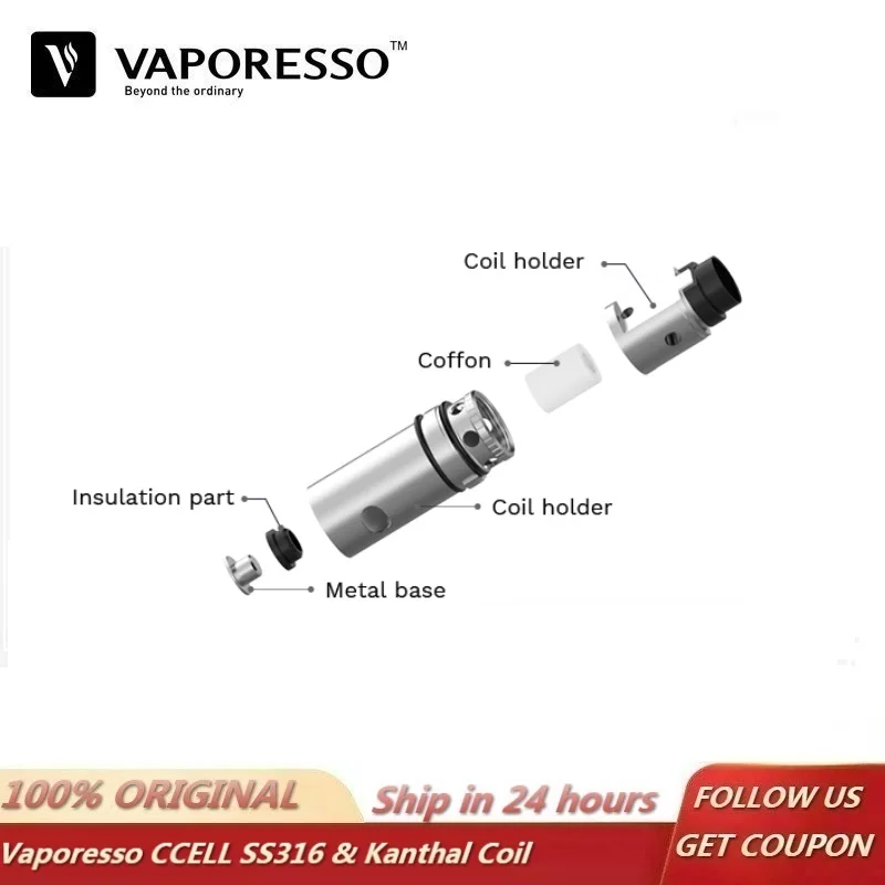 Оригинальная катушка Vaporesso Guardian для вейпа 0.6ohm 0.5ohm Core GD керамическая головка