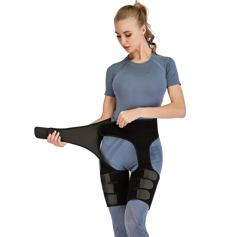 

3 in 1 Slimming Leg Shaper Thigh Trimmers Waist Slender Shaping Legs Belt Heating Fat Burning Wraps Thermo Compress Shapers Belt