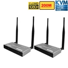 1080p 200 м беспроводной HDMI удлинитель передатчик приемник видео преобразователь 50 м беспроводной Wifi HDMI передатчик TX RX комплект для ноутбука на монитор