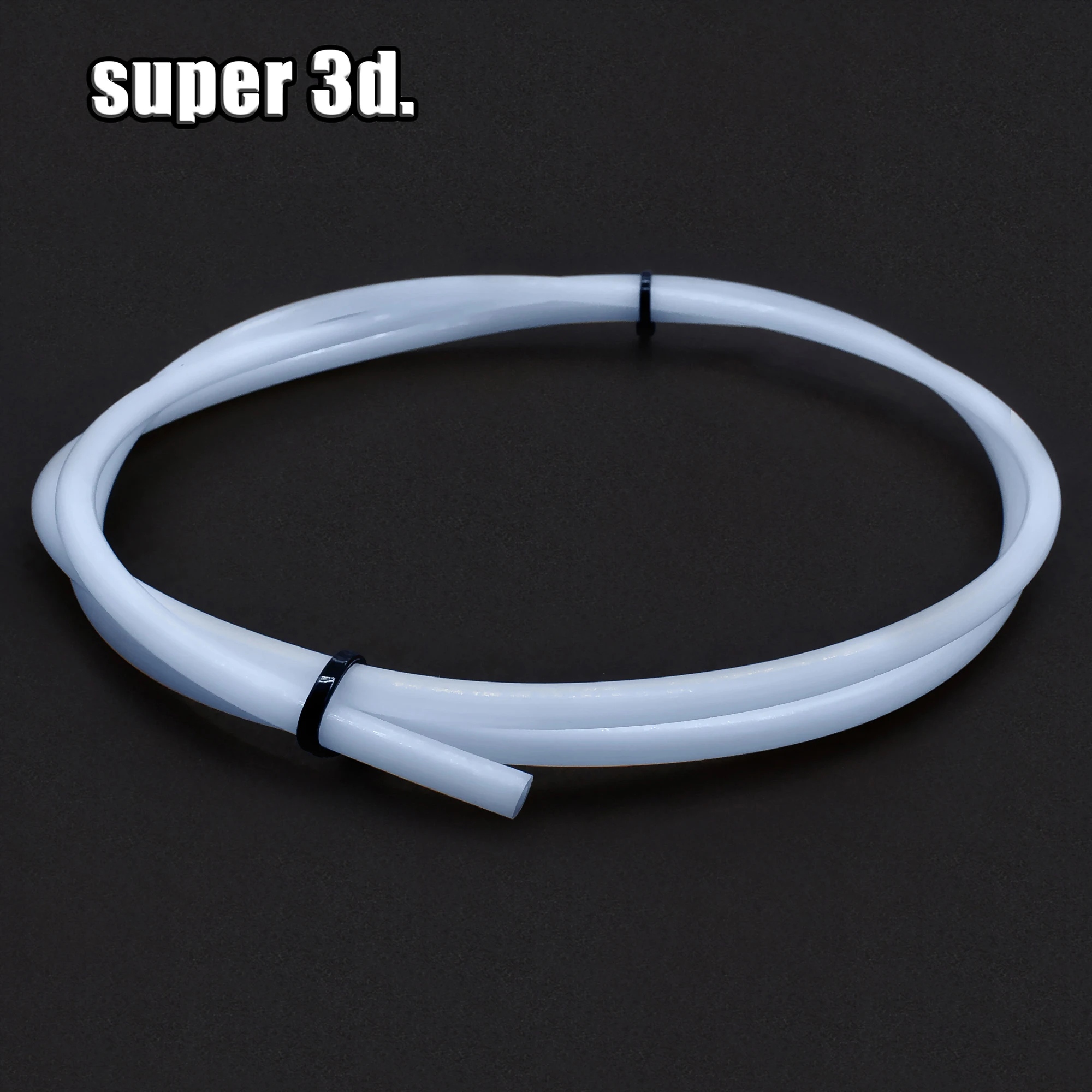 3d принтер Часть 1 метр Боуден экструдер PTFE трубка тефлоновая труба для J-head Hotend V5 V6 1,75 мм/3 мм нить ID 2 мм 1 мм 3 мм OD 4 мм