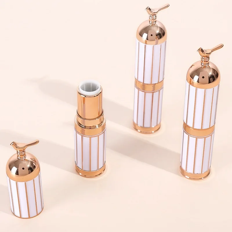 New Arrival Lipstick Tube Birdcage Shaped Cosmetic Containers DIY Lip Balm Tube 12.1mm Lipstick Containers 30/50pcs/lot