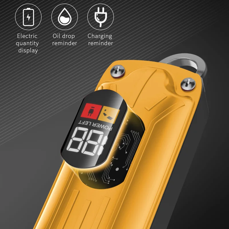 Машинка для стрижки волос аккумуляторная 10 Вт металлическая | Бытовая техника