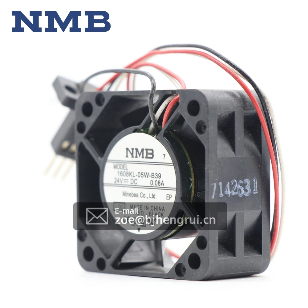 Фото NMB оригинальный 1608KL-05W-B39 24 В 0.07A осевой Сервоусилитель компактный охлаждающий вентилятор для Fanuc CNC A90L-0001-0510 A90L-0001-0048 №2
