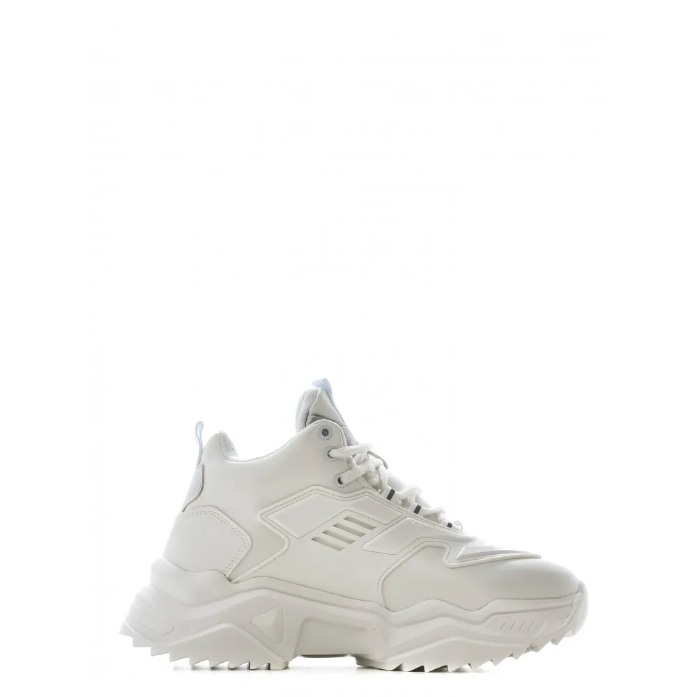 Мужская обувь PATROL ботинки осень зима искусственная кожа цвет белый подкл.-иск.мех