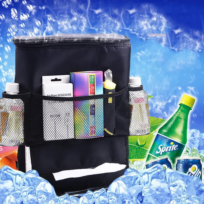 Автомобильный органайзер для молока Детской бутылки с сетчатыми карманами|storage