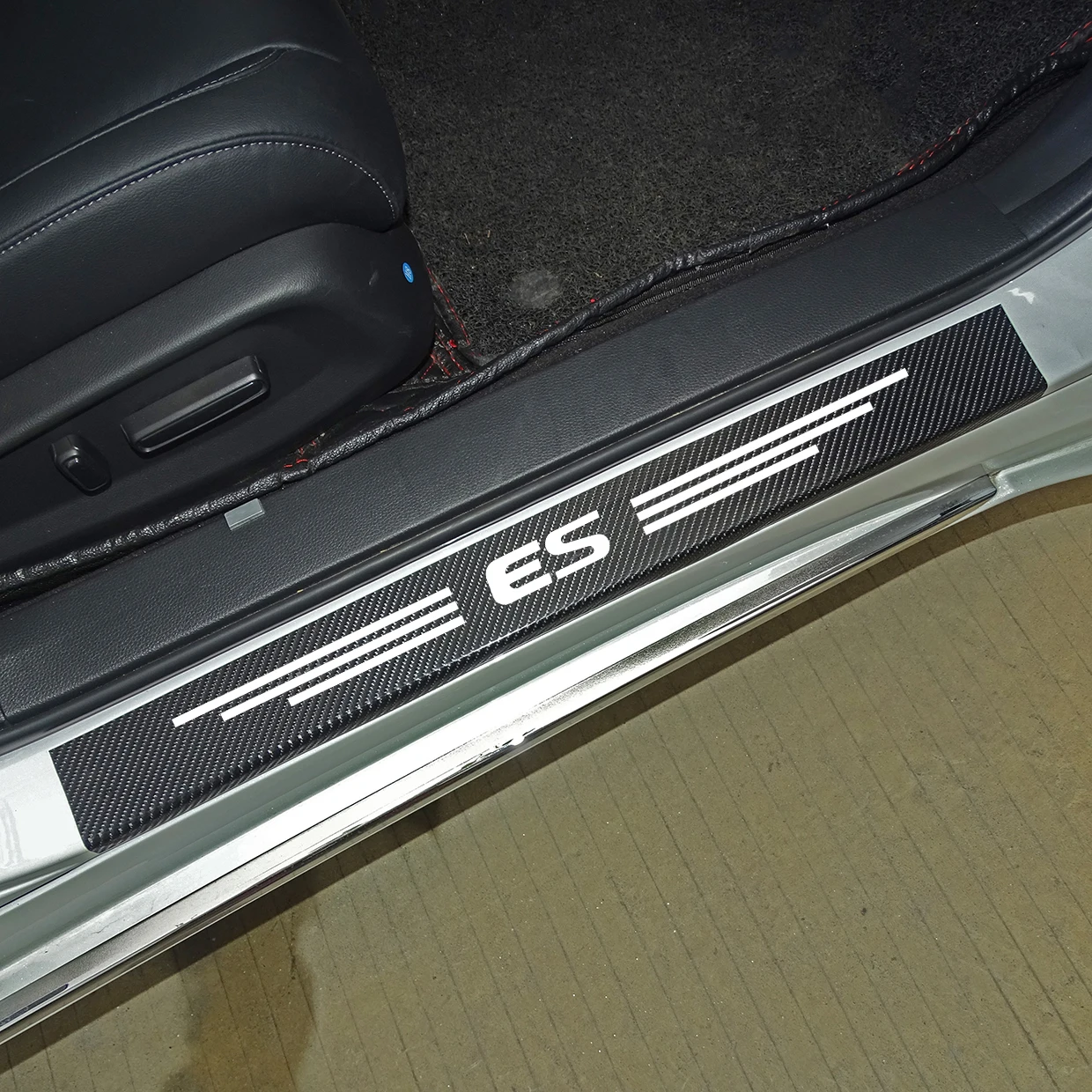 4 шт. автомобиль Накладка на порог двери Стикеры для Lexus RX 300 330 составляет 250 GX 400 460