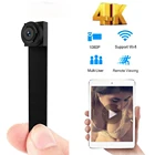 HD 4K 1080P DIY портативная Wi-Fi IP мини камера P2P беспроводная мини Сетевая камера Регистратор поддерживает дистанционное ночное видение