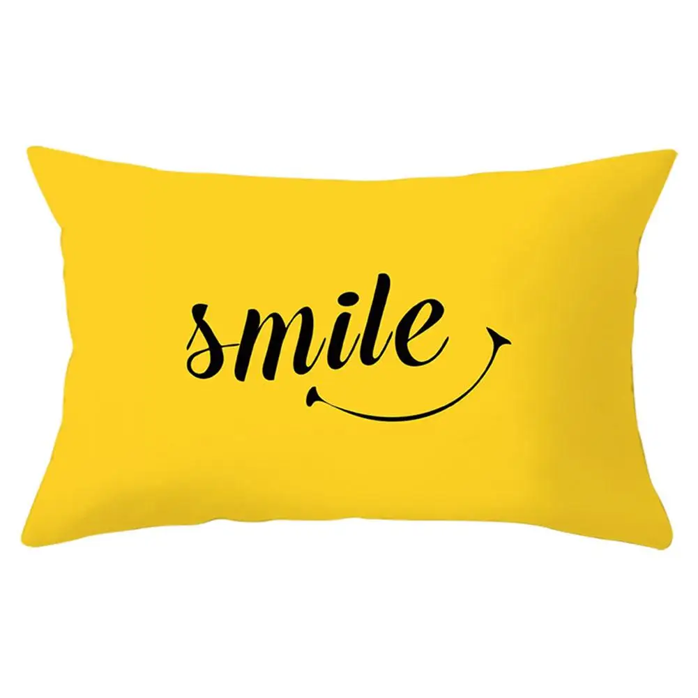 Мягкий чехол для подушки из полиэстера персикового цвета дома офиса дивана