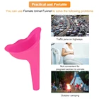 2 @ # портативный женский писсуар, мягкое Силиконовое устройство для мочеиспускания, Автомобильный аварийный женский писсуар, силиконовый мягкий уличный дорожный кемпинг