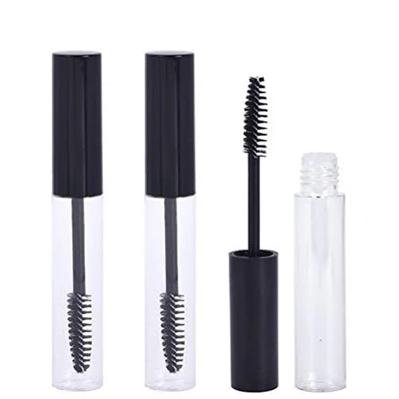 

3ML 25/50/100pcs Mini Empty Plastic Mascara Tubes DIY Clear Small Cosmetic Eyelashes Cream Container Eye Beauty Makeup Tools