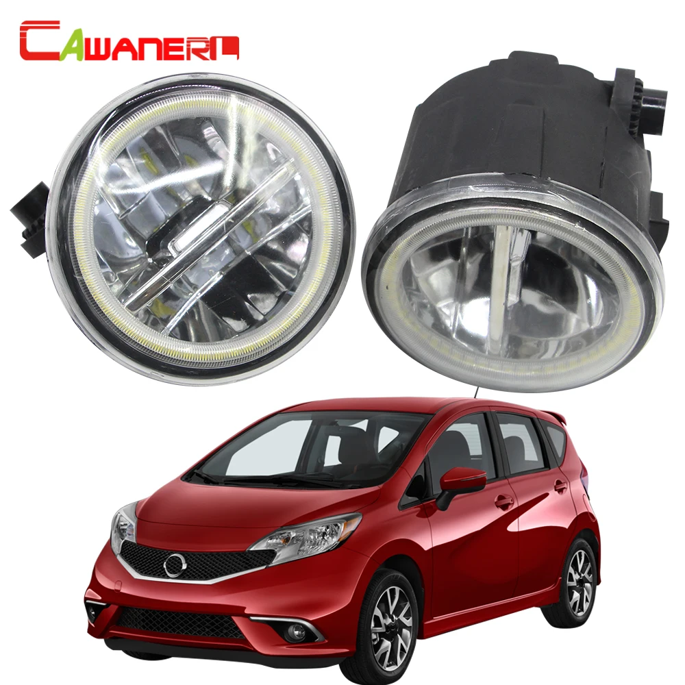 Cawanerl для Nissan Versa автомобиль H11 светодиодный противотуманный фонарь светильник +