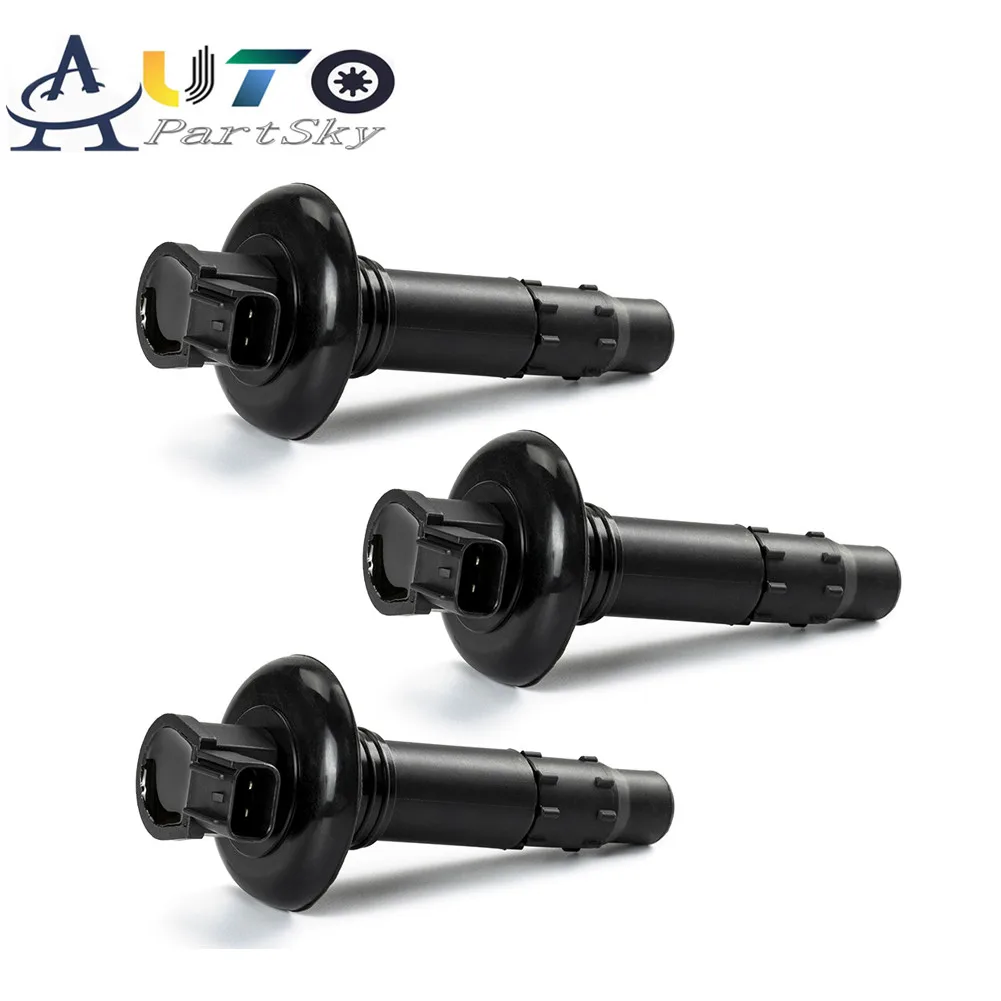 

3 Pack Ignition Coil Stick Kit 420664020 296000307 290664020 For SeaDoo GTIStick GTX GTS GTR RXT RXP WAKE 4-TEC 4TEC 130 155 185