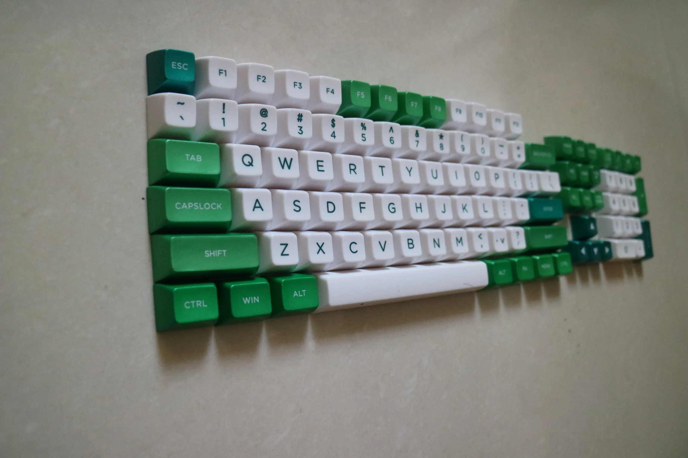 SA высота крышки, ABS материал, зеленый рукав SP зеленый эльф(104-87) Keycap