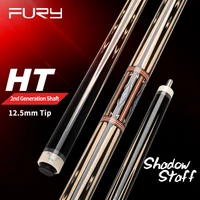 fury dc billiard cue 12 75mm tiger red thread tip 19 20oz smooth grip h 2 evolution shaft pool cue xtc ferrule stick kit