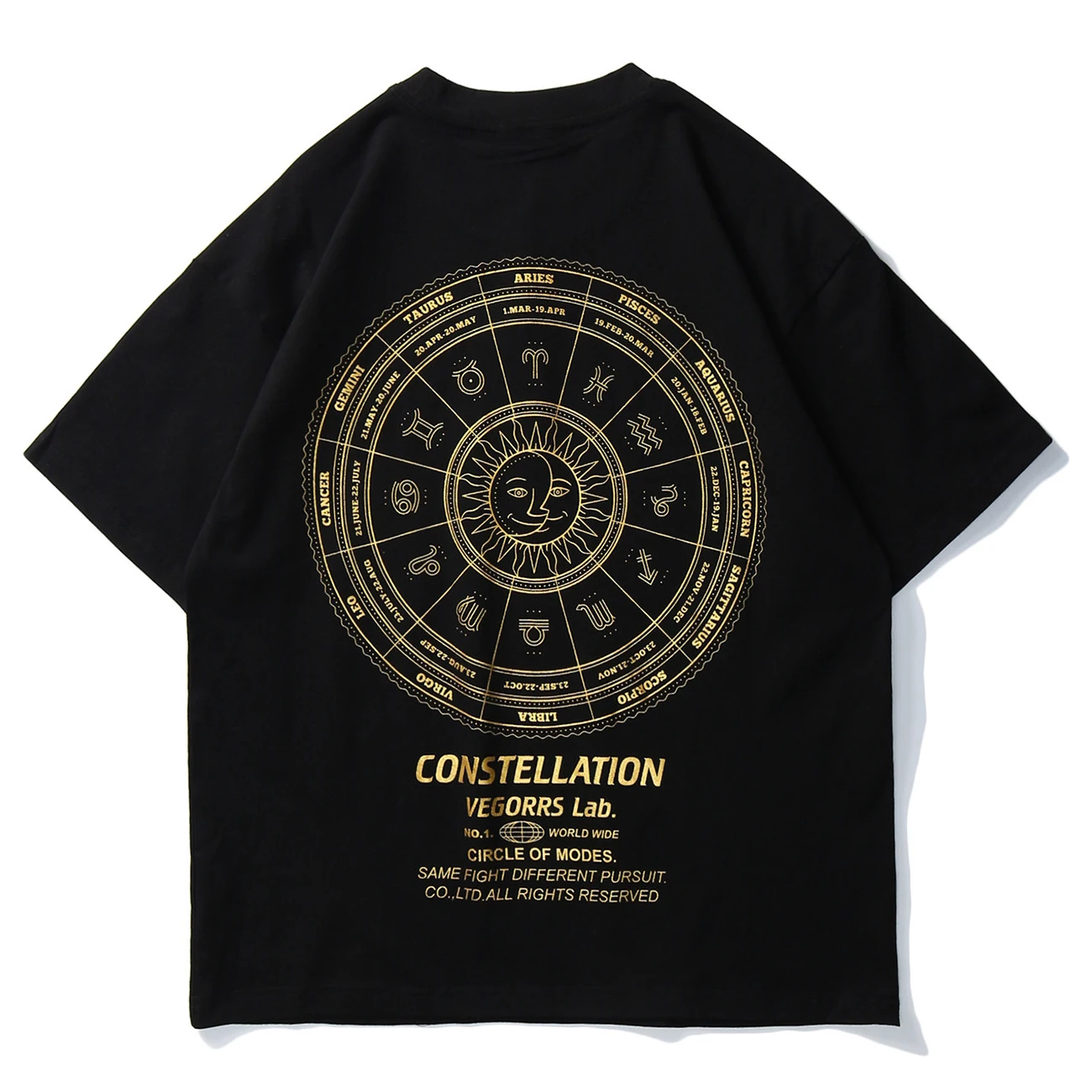 

LACIBLE Hip Hop Streetwear T Shirt Men High Street Men Short Sleeves Alphabet Sun Printing Fashion Oversize Tshirt Drakwear