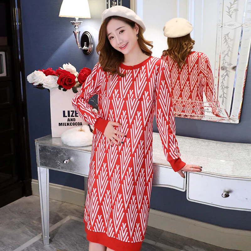 2019 более Функция платья для беременных Пижама халат кормящих женщин грудного