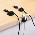 Для детей от 1 года до 5 лет шт. силиконовых кейсов органайзеры для кабелей самоклеящаяся устройство для сматывания шнура питания Настольный фиксаж провода без пуха фиксированный зажим для проволоки офисный стол набор