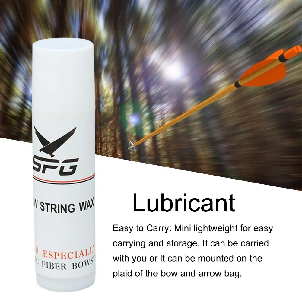 Стрельба Из Лука Защитный Rail Lube Bow String восковая защита Bowstring трубка для арбалета