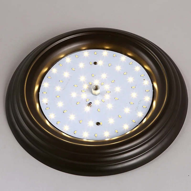 

Retro Loft LED Ceiling Light European Corridor Kitchen Aisle LED Small Round Glass Ceiling Lamp Fixtures Free Shipping LED Bulbs