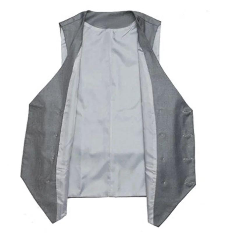 Жилет мужской двубортный приталенный деловой для свадьбы платье жениха жилет 6XL |