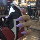 Накладные ногти, балетные фиолетовые серые наклейки для ногтей, готовые наклейки для ногтей, 24 наклейки для ногтей с клеем, удобные и прочные