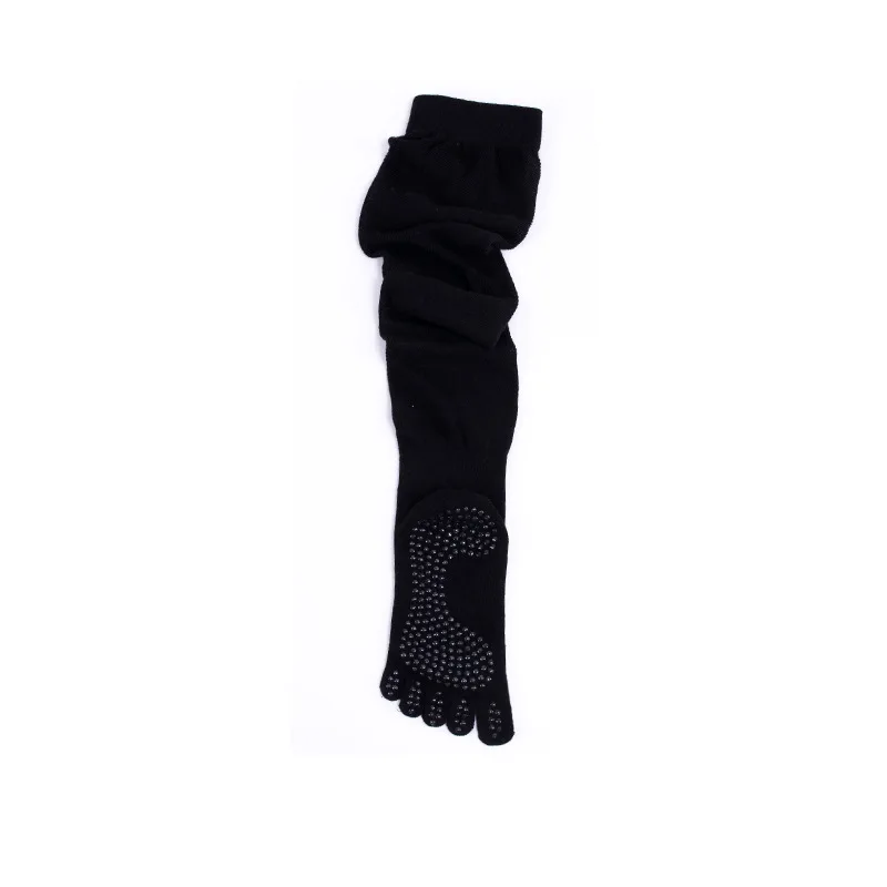 

Autumn Women Five Fingers Over Knee Socks Non-Slip Breathable Sports Socks Yoga Stockings for Dancing Ballet Gym Fitness Socks