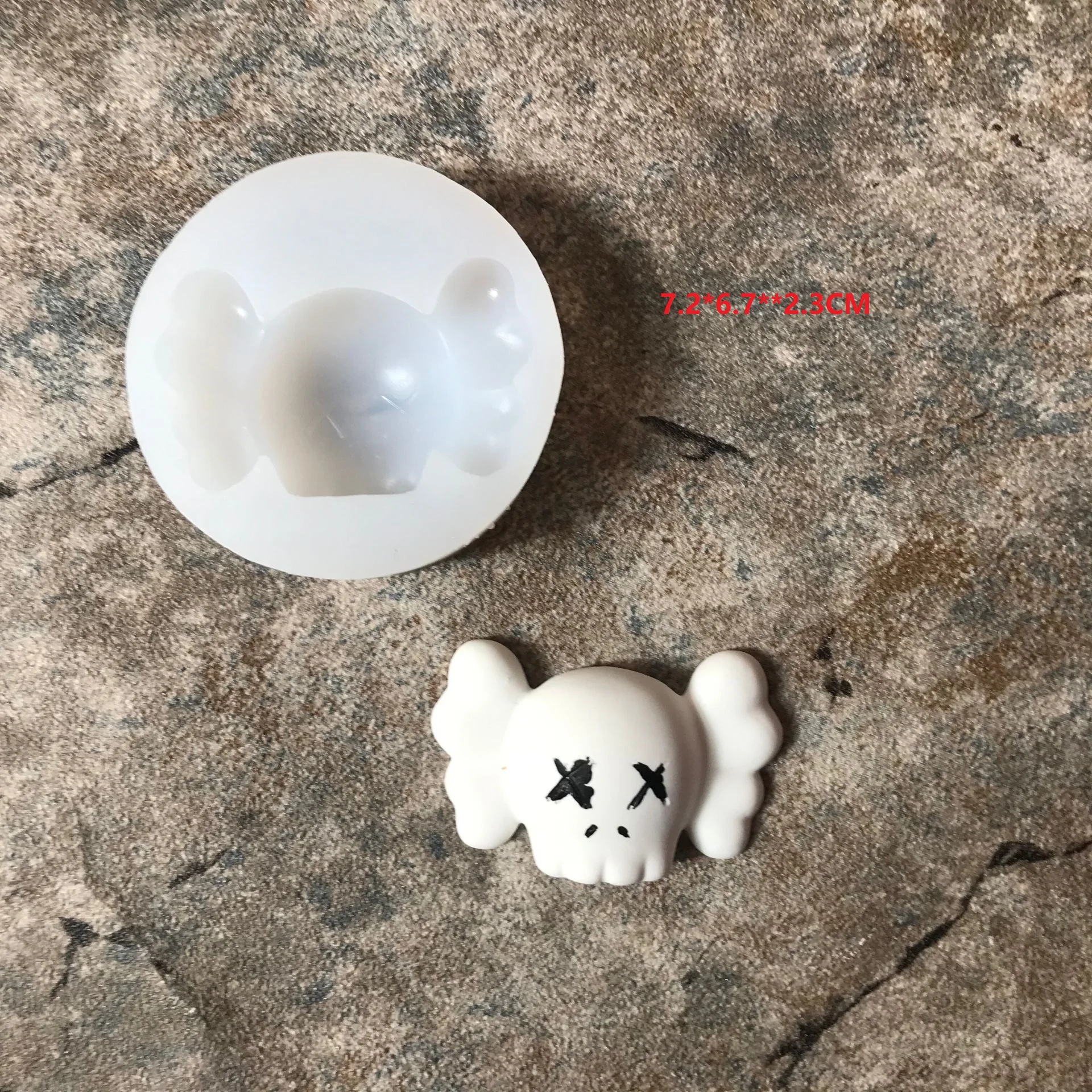 

Cute Undead Angel Epoxy Resin Silicone Mold for DIY Handmade Ornaments Plaster Candle Jewelry Kids Toys Key Chain Fondant Mould
