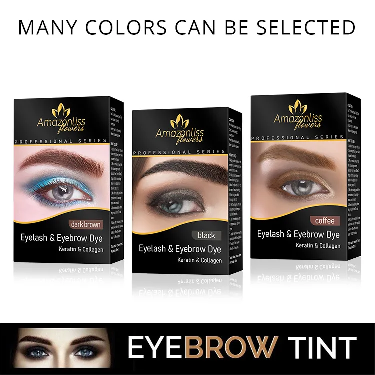 

10mL*2/set Waterproof eyebrow dye eyebrow tint dye eyebrow tint dye long-lasting eyebrow dye eyebrow tint dye