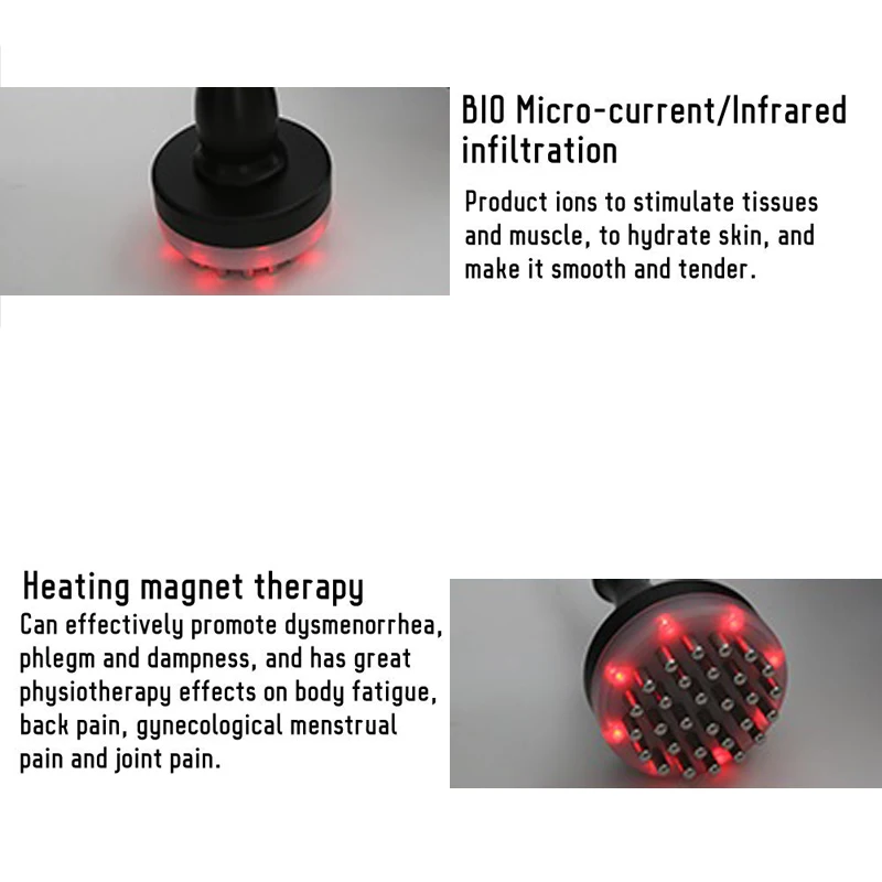 Meridian Brush, Infrared Micro-Electric Heating Health Scraping Device Slimming Body Brush, Gentle Natural Cellulite Massager