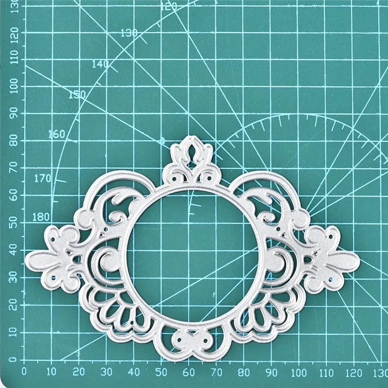 DiyArts кружева цветок штампы рамки металла резки Скрапбукинг карты делая тиснение