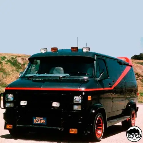 Горячие колеса команда пользовательских GMC панель Ван 2013 Ретро