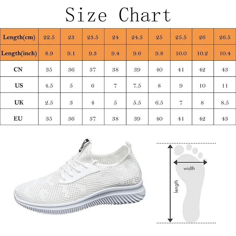 

Women Sneakers Women Outdoor Trainers Athletic Running Shoes Mesh Breathable Sport Walking Sneakers Lace up Feminino Shoes