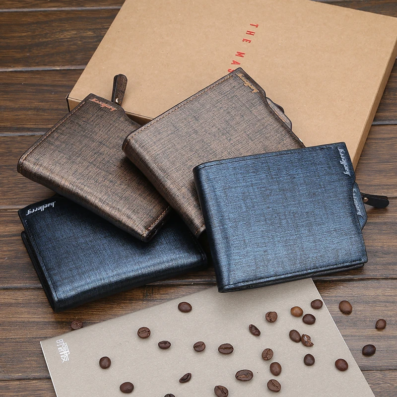 Мужской короткий многофункциональный кошелек Для водительских прав Молодежный