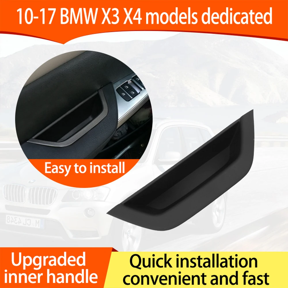 Car Left Right Interior Door Handle Inner Panel Pull Trim Cover For BMW X3 X4 F25 F26 2011-2017 | Автомобили и мотоциклы