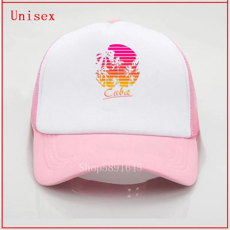 Женская бейсбольная кепка с изображением заката Кубы | Аксессуары для одежды