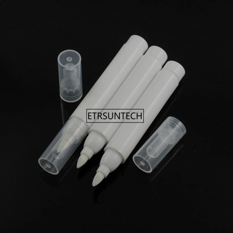 100 шт. 3 мл Белая Косметическая Ручка в упаковке Пустой Диспенсер для