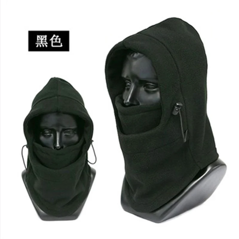 Зимняя теплая шапка двухслойная Толстая зимняя Wargame специальная маска